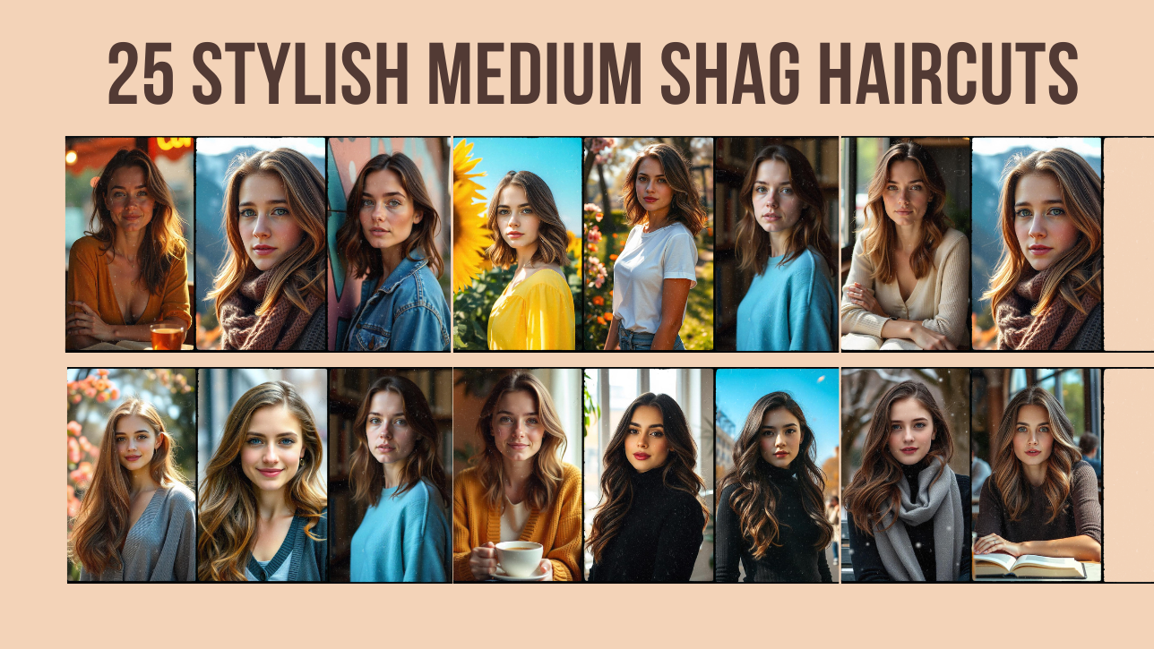 25 Stylish Medium Shag Haircuts